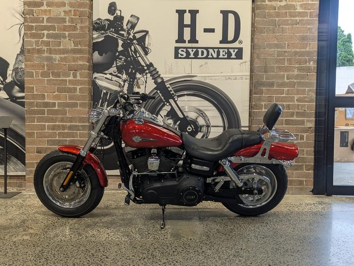 2012 Harley-Davidson Dyna Fat Bob 103 (FXDF) Dyna Orange