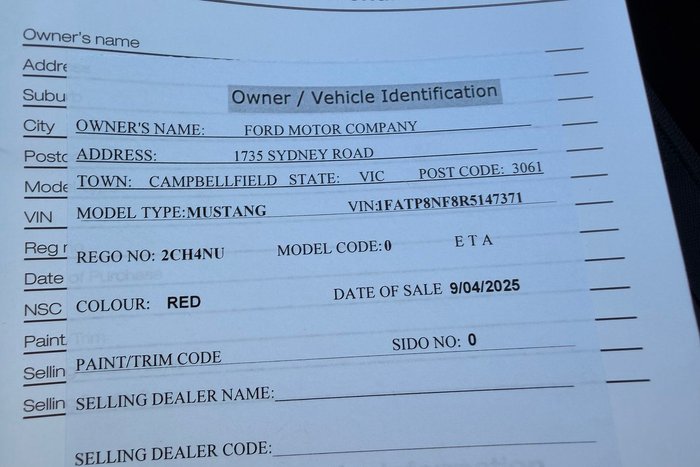 2025 Ford Mustang GT