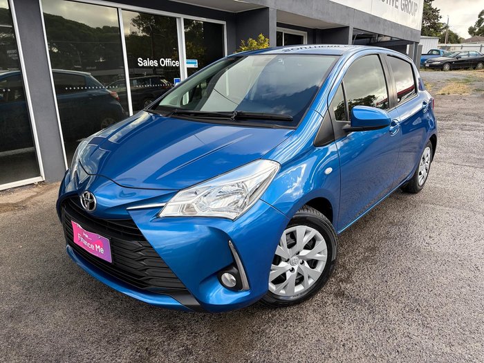 2019 Toyota Yaris SX NCP131R Dynamic Blue