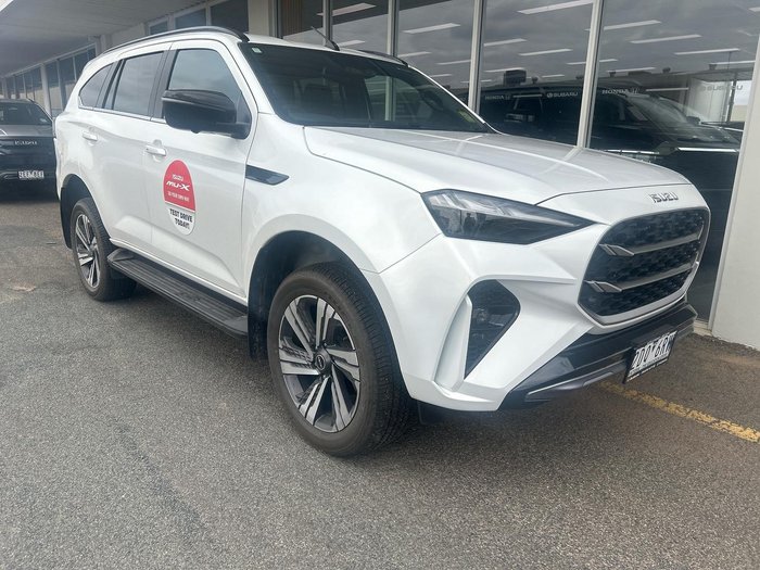 2025 Isuzu MU-X LS-T MY25.5 4X4 Dual Range Moonstone White