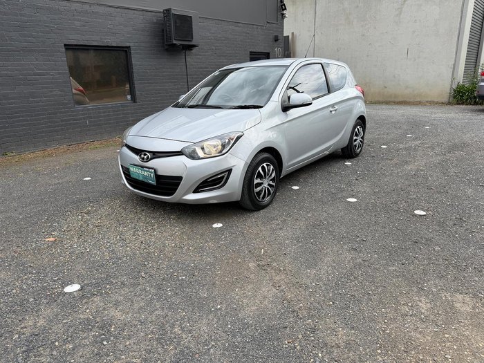 2013 Hyundai i20 Active PB MY13 Sleek Silver