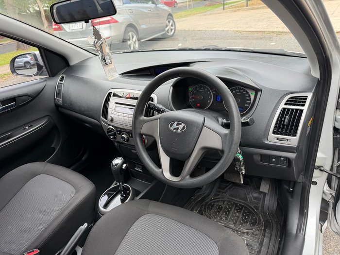 2013 Hyundai i20 Active PB MY13 Sleek Silver