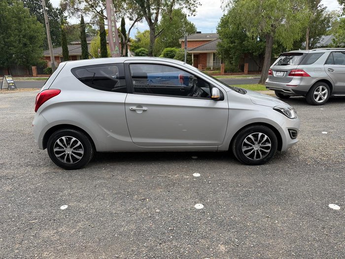 2013 Hyundai i20 Active PB MY13 Sleek Silver