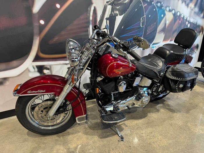 1995 Harley-Davidson Heritage Softail Classic 1340 (FLSTC) Softail Red