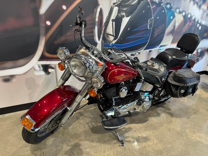 1995 Harley-Davidson Heritage Softail Classic 1340 (FLSTC) Softail Red