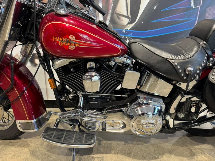 1995 Harley-Davidson Heritage Softail Classic 1340 (FLSTC) Softail Red