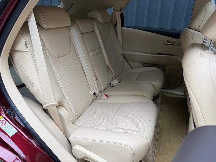 2012 Lexus RX 450h Sports Luxury GYL15R 4X4 On Demand Vermillion