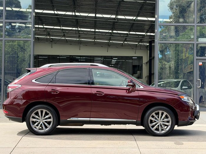 2012 Lexus RX 450h Sports Luxury GYL15R 4X4 On Demand Vermillion