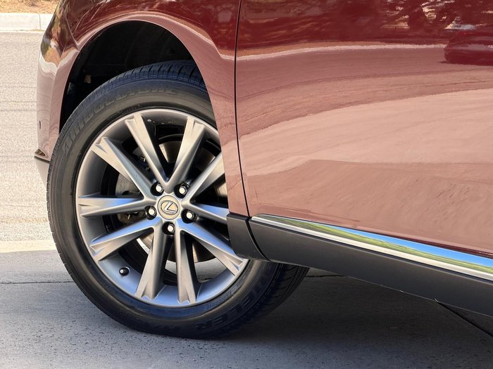 2012 Lexus RX 450h Sports Luxury GYL15R 4X4 On Demand Vermillion