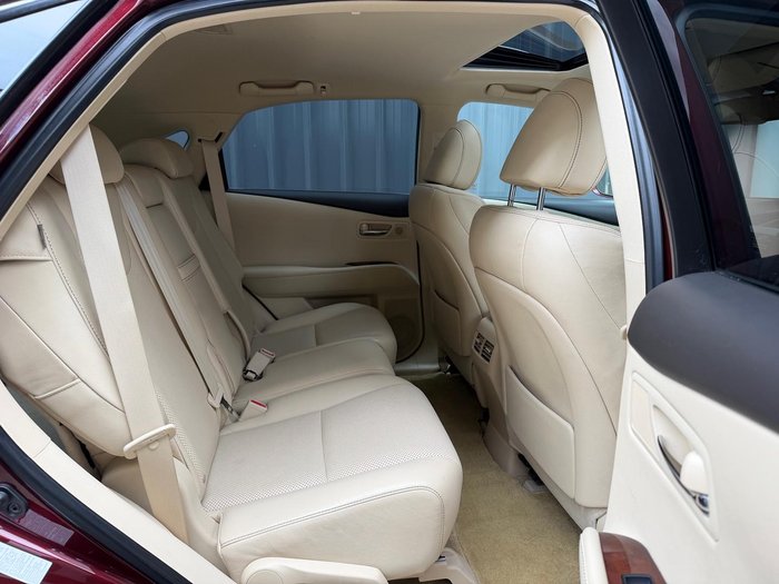 2012 Lexus RX 450h Sports Luxury GYL15R 4X4 On Demand Vermillion