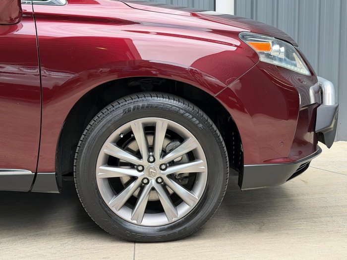 2012 Lexus RX 450h Sports Luxury GYL15R 4X4 On Demand Vermillion