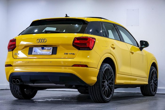 2019 Audi Q2 35 TFSI design GA MY19 Vegas Yellow