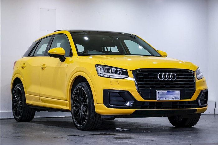 2019 Audi Q2 35 TFSI design GA MY19 Vegas Yellow