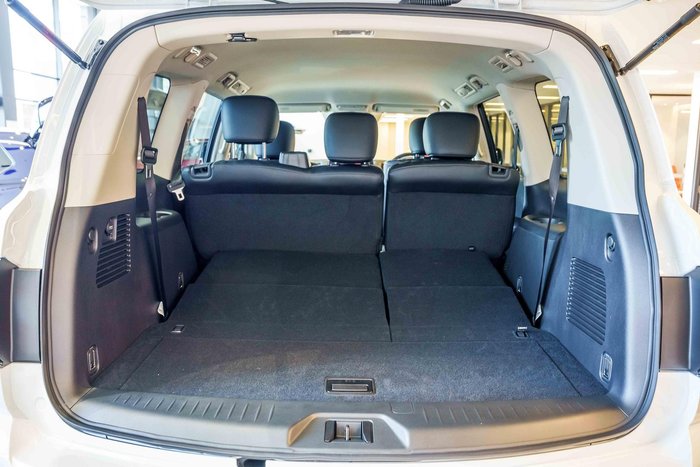 2025 Nissan Patrol Ti Y62 MY26 4X4 Dual Range Moonstone White