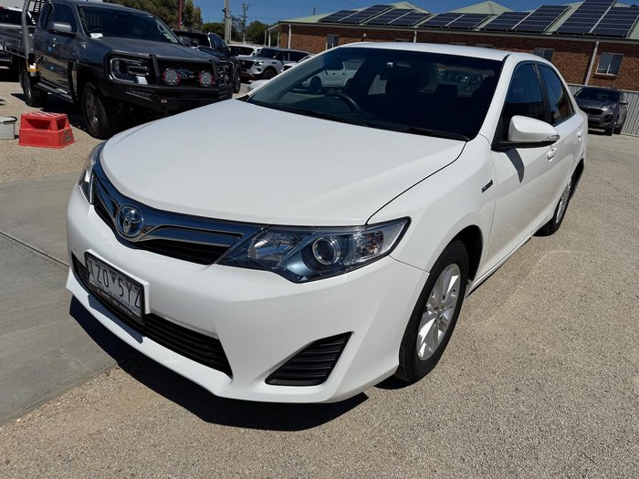 2013 Toyota Camry Hybrid H AVV50R Diamond White