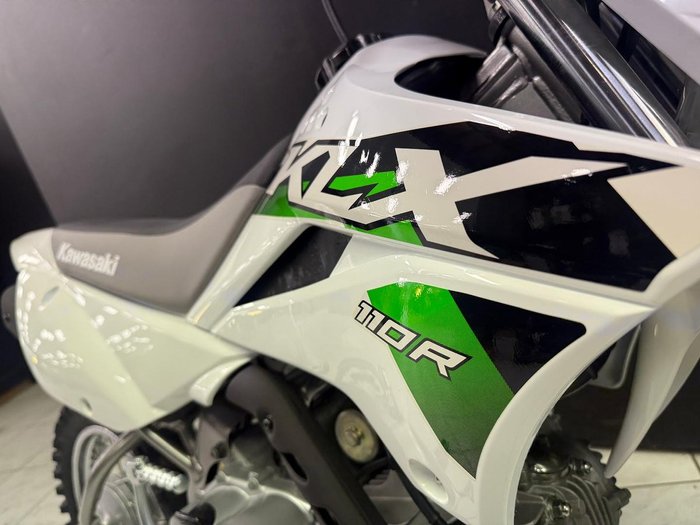 2026 Kawasaki KLX110DTFNN White