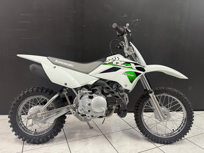 2026 Kawasaki KLX110DTFNN White
