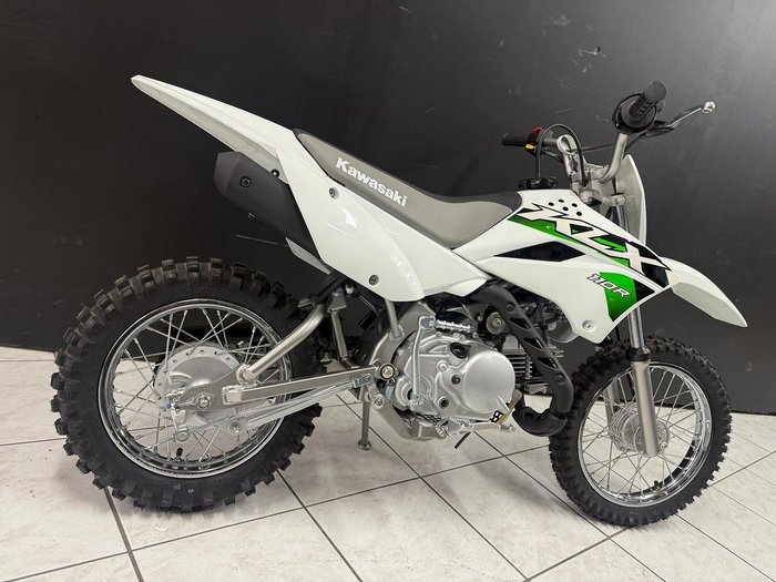 2026 Kawasaki KLX110DTFNN White