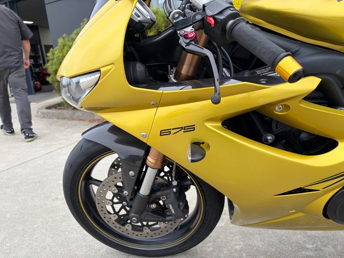 2012 Triumph DAYTONA 675 Yellow