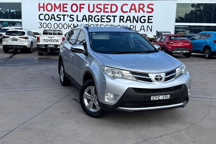 2014 Toyota RAV4 GXL ZSA42R MY14 Silver Pearl