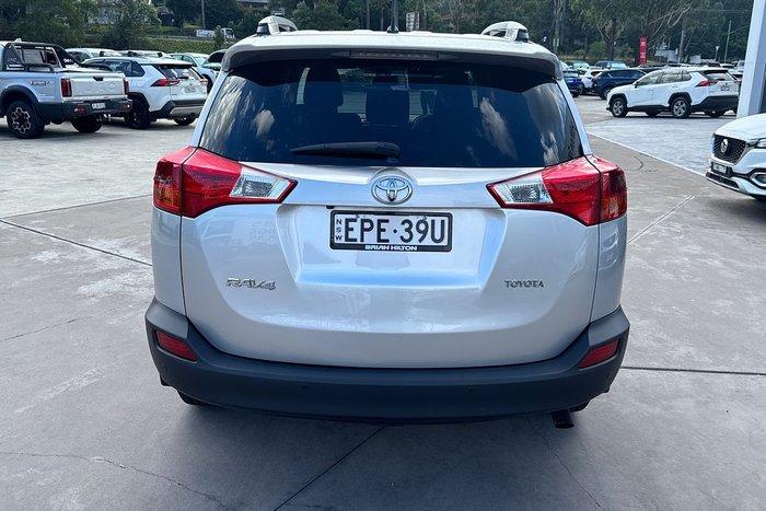 2014 Toyota RAV4 GXL ZSA42R MY14 Silver Pearl