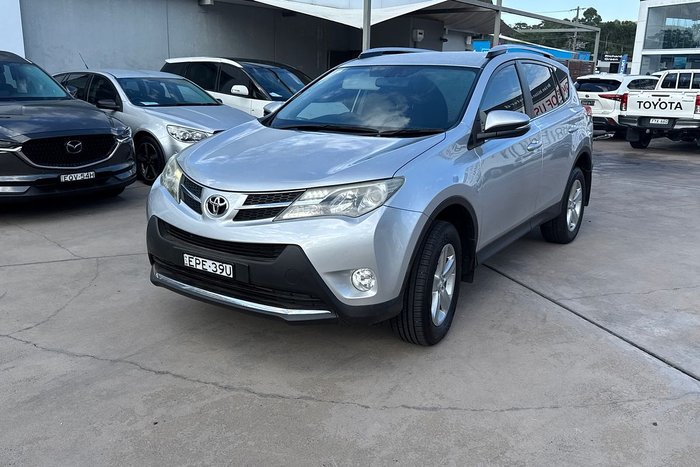 2014 Toyota RAV4 GXL ZSA42R MY14 Silver Pearl