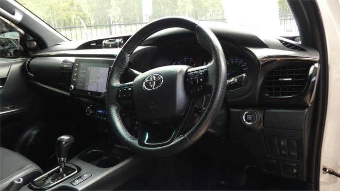 2021 Toyota Hilux Rugged X GUN126R 4X4 Dual Range White
