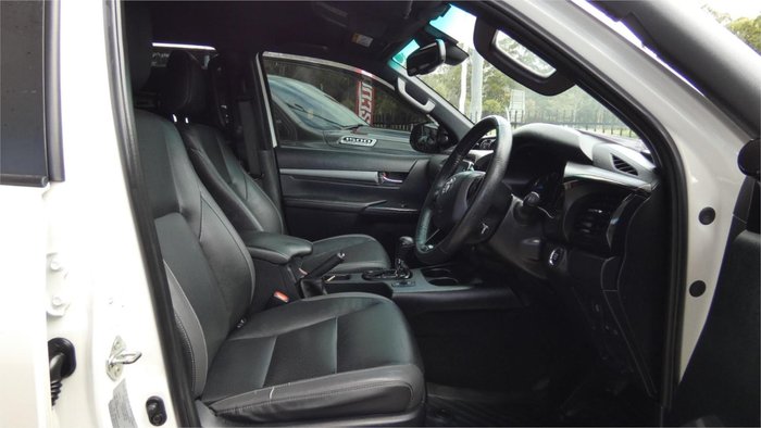 2021 Toyota Hilux Rugged X GUN126R 4X4 Dual Range White