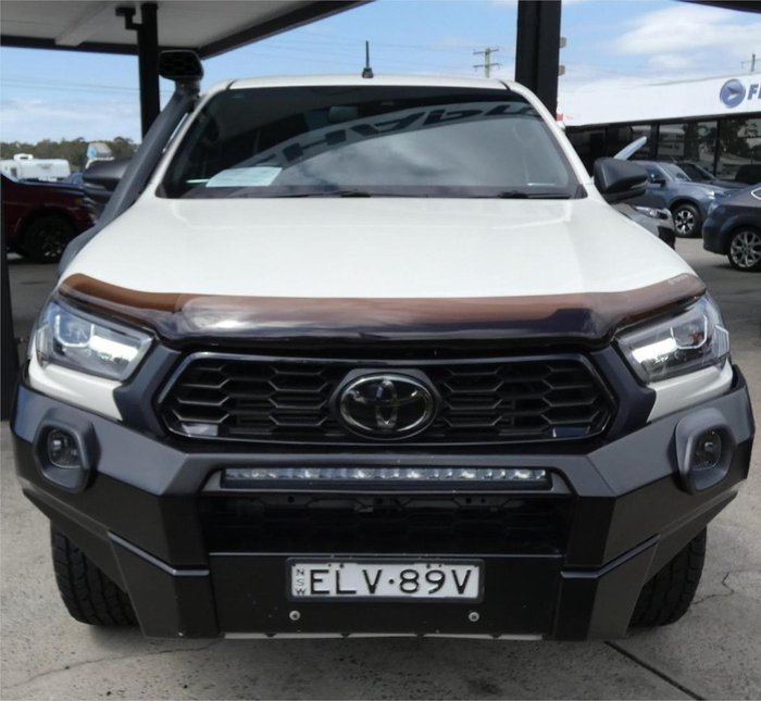 2021 Toyota Hilux Rugged X GUN126R 4X4 Dual Range White