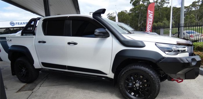 2021 Toyota Hilux Rugged X GUN126R 4X4 Dual Range White