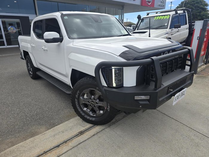 2025 Kia Tasman SX TK MY26 4X4 Dual Range Clear White