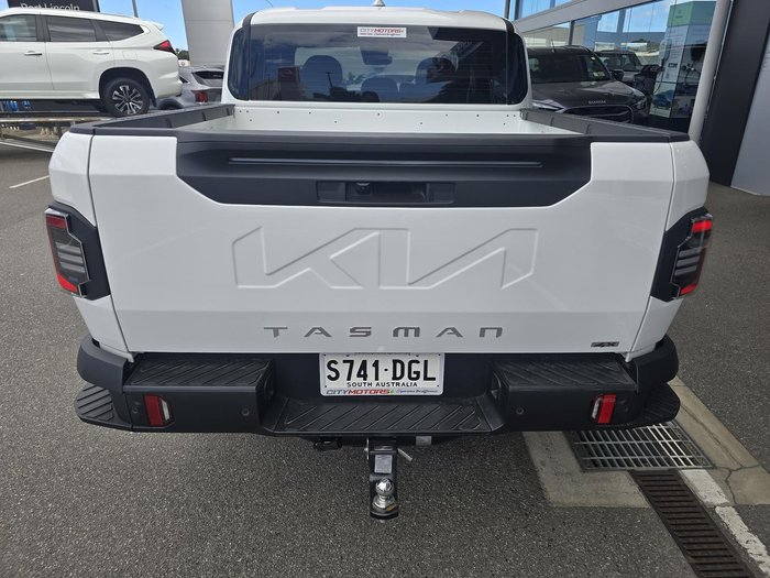 2025 Kia Tasman SX TK MY26 4X4 Dual Range Clear White