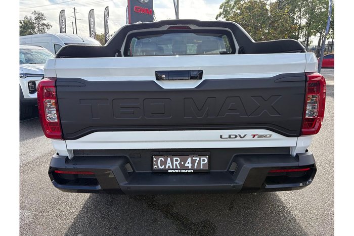 2025 LDV T60 Max PLUS SK8C MY25 4X4 Dual Range BLANC WHITE (D)