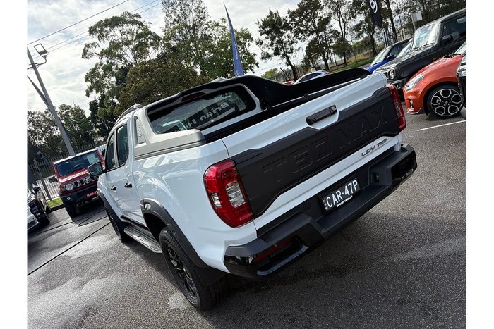 2025 LDV T60 Max PLUS SK8C MY25 4X4 Dual Range BLANC WHITE (D)