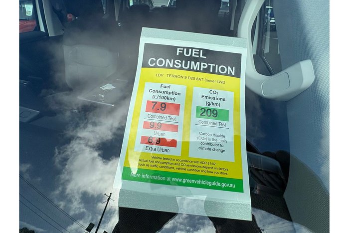 2025 LDV Terron 9 Origin