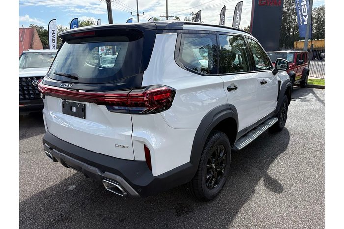 2025 LDV D90 Mode SV9A MY25 NATURAL WHITE (2D)