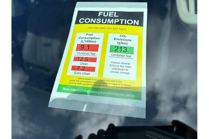 2025 LDV D90 Mode SV9A MY25 NATURAL WHITE (2D)