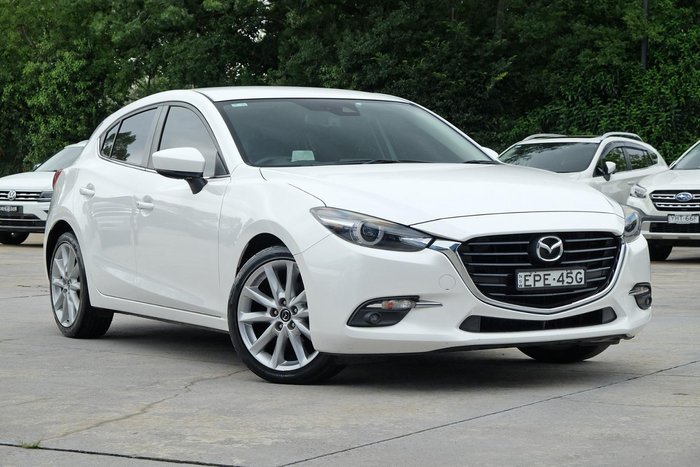 2017 Mazda 3 SP25 GT BN Series Snowflake White Pearl