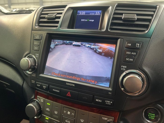 2012 Toyota Kluger Grande GSU45R MY12 AWD Graphite