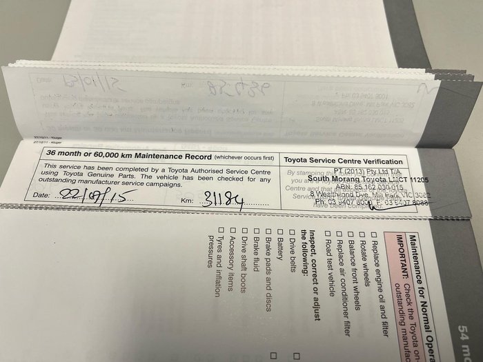 2012 Toyota Kluger Grande GSU45R MY12 AWD Graphite