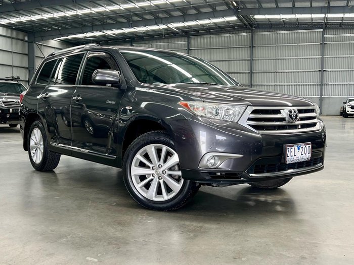 2012 Toyota Kluger Grande GSU45R MY12 AWD Graphite
