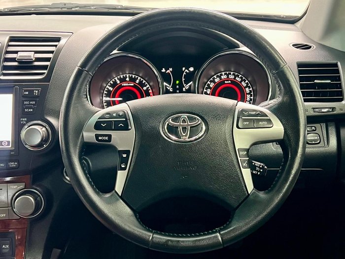 2012 Toyota Kluger Grande GSU45R MY12 AWD Graphite