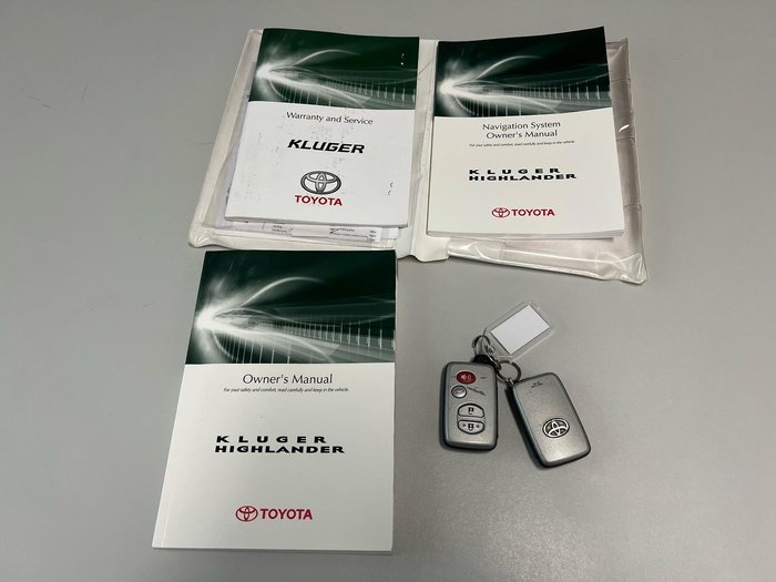 2012 Toyota Kluger Grande GSU45R MY12 AWD Graphite