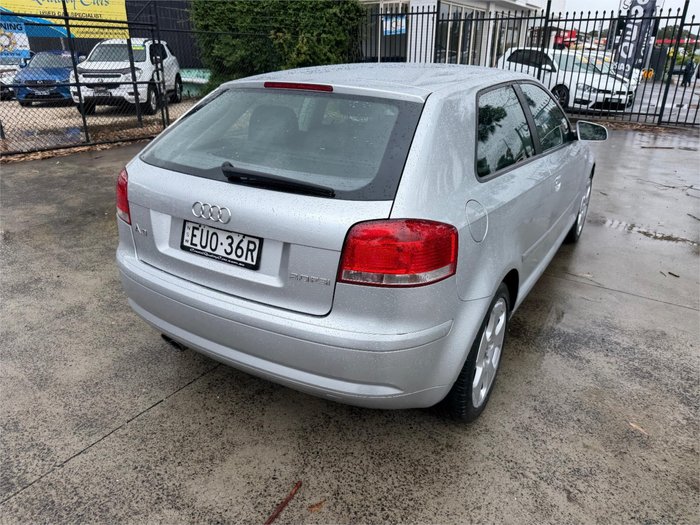 2004 AUDI A3 2.0 FSI AMBITION 8P SILVER OR CHROME