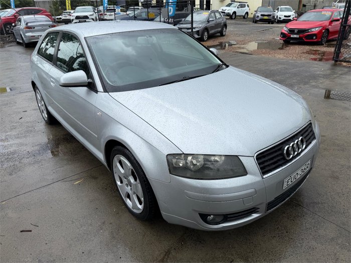 2004 AUDI A3 2.0 FSI AMBITION 8P SILVER OR CHROME