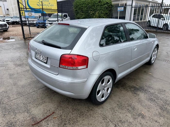 2004 AUDI A3 2.0 FSI AMBITION 8P SILVER OR CHROME