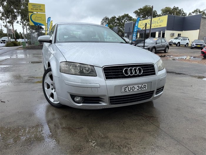 2004 AUDI A3 2.0 FSI AMBITION 8P SILVER OR CHROME