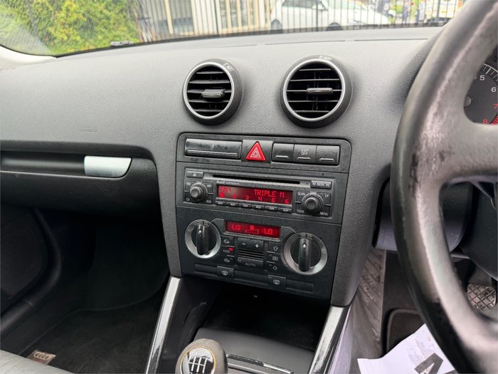 2004 AUDI A3 2.0 FSI AMBITION 8P SILVER OR CHROME