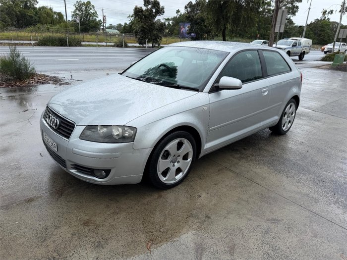 2004 AUDI A3 2.0 FSI AMBITION 8P SILVER OR CHROME