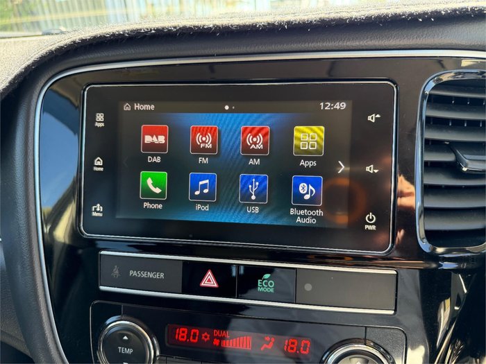 2018 MITSUBISHI OUTLANDER LS 7 SEAT (AWD) ZL MY19 White